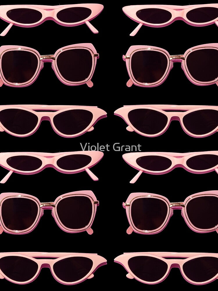 Retro Sunnies by Violet Grant Unisex , , , Long Sleeve Tee