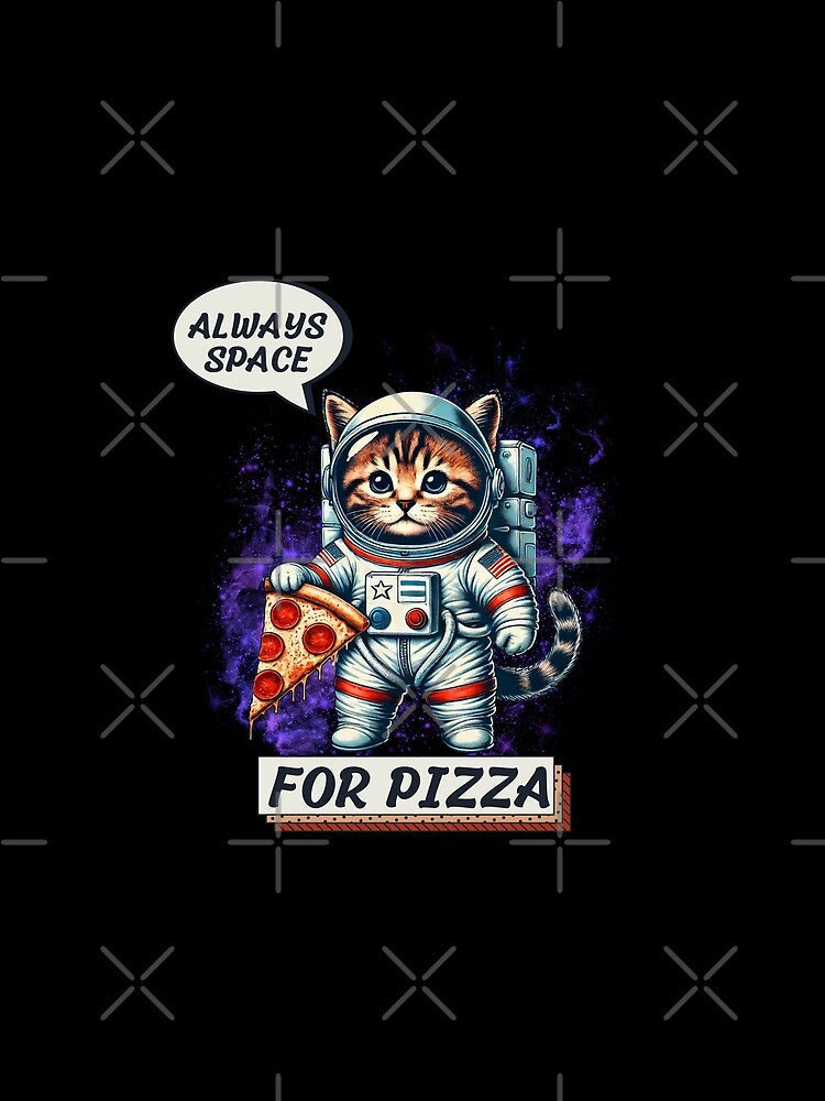 Space for pizza by Peerless-Prime Unisex , , , Long Sleeve Tee