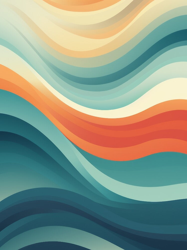 Retro Waves Old School Classic Vintage Vibes Art by PaperScaped Unisex , , , Long Sleeve Tee