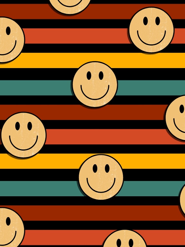retro ,smiley by grickodd Unisex , , , Long Sleeve Tee