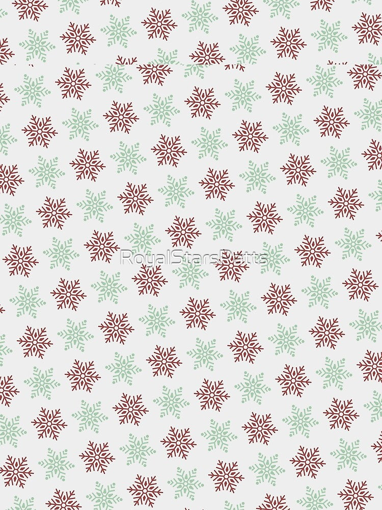 Cute Snowflake Merry Christmas Xmas Pattern  - Anniversary Gifts For Husband by RoyalStarsPatts