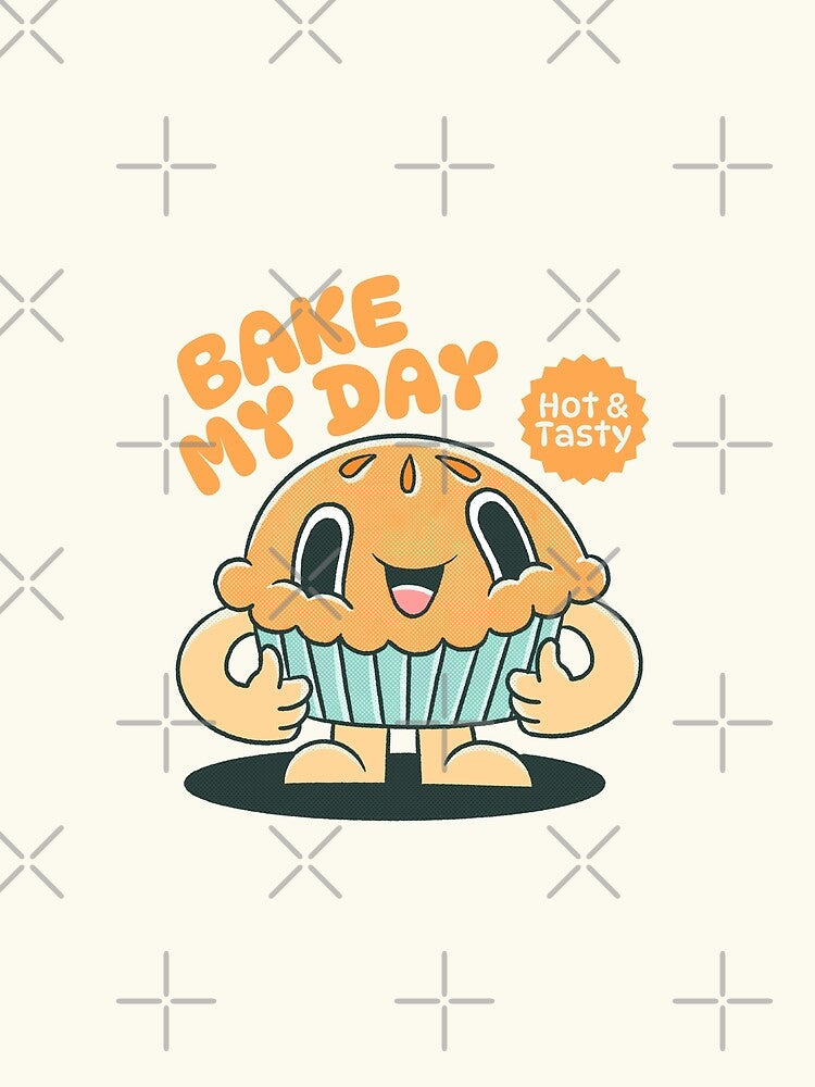 Cupcakes bake my day by Peerless-Prime Unisex , , , Long Sleeve Tee