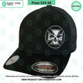 Flexfit Never Fade White Maltese Cross Hat