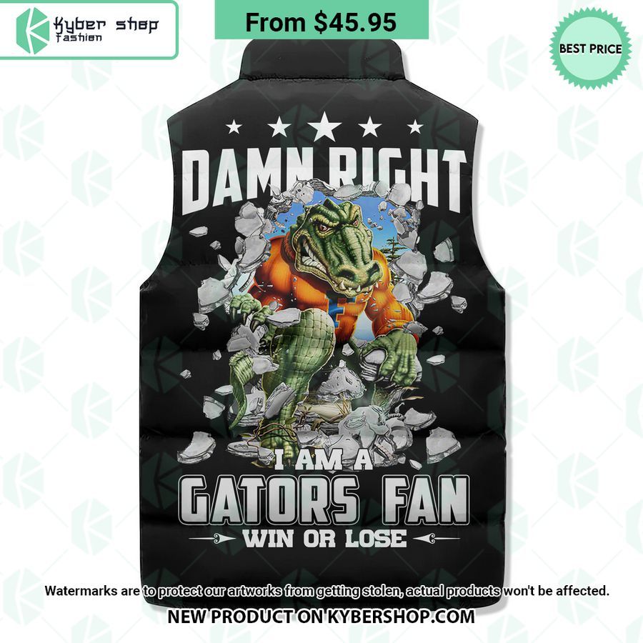 Florida Gators Sleeveless Puffer Jacket