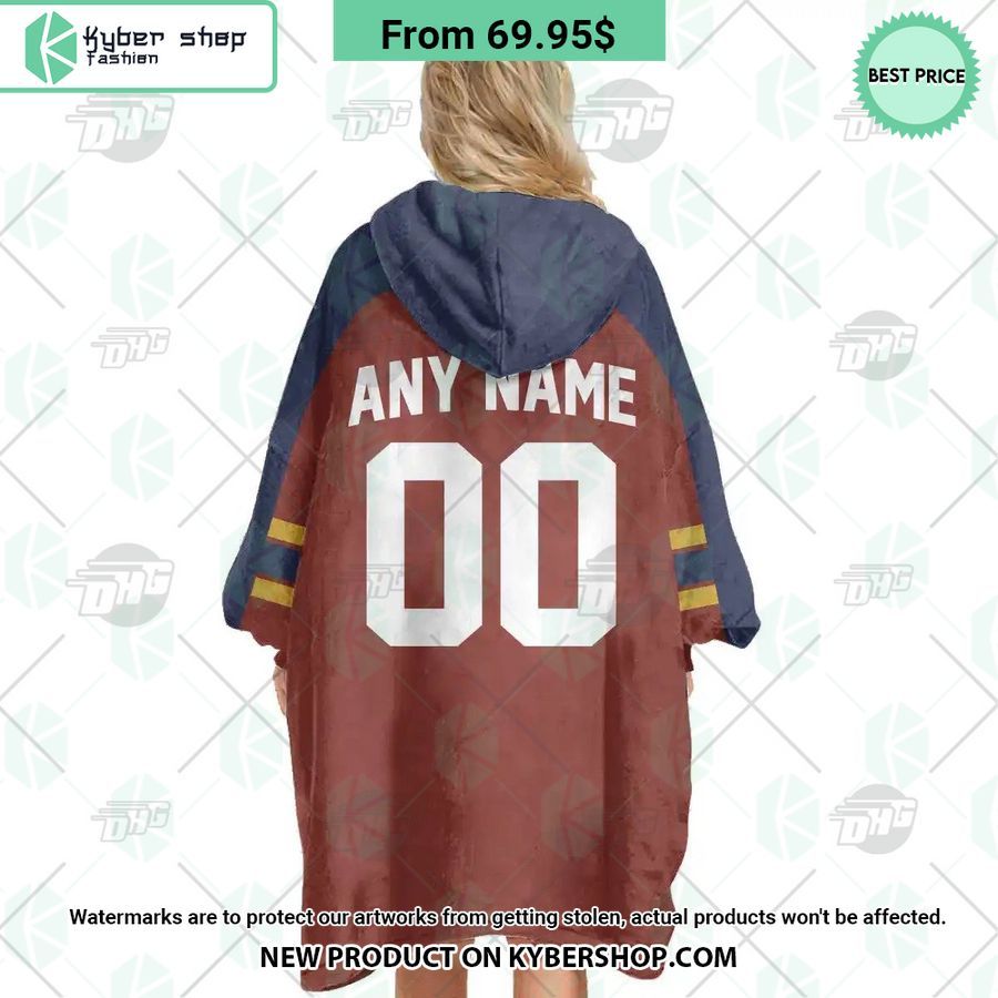 Florida Panthers brown Hoodie Blanket