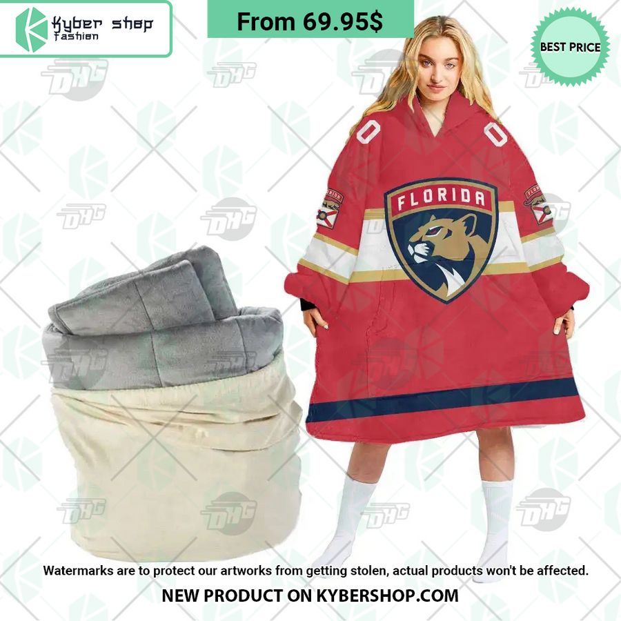 Florida Panthers Hoodie Blanket