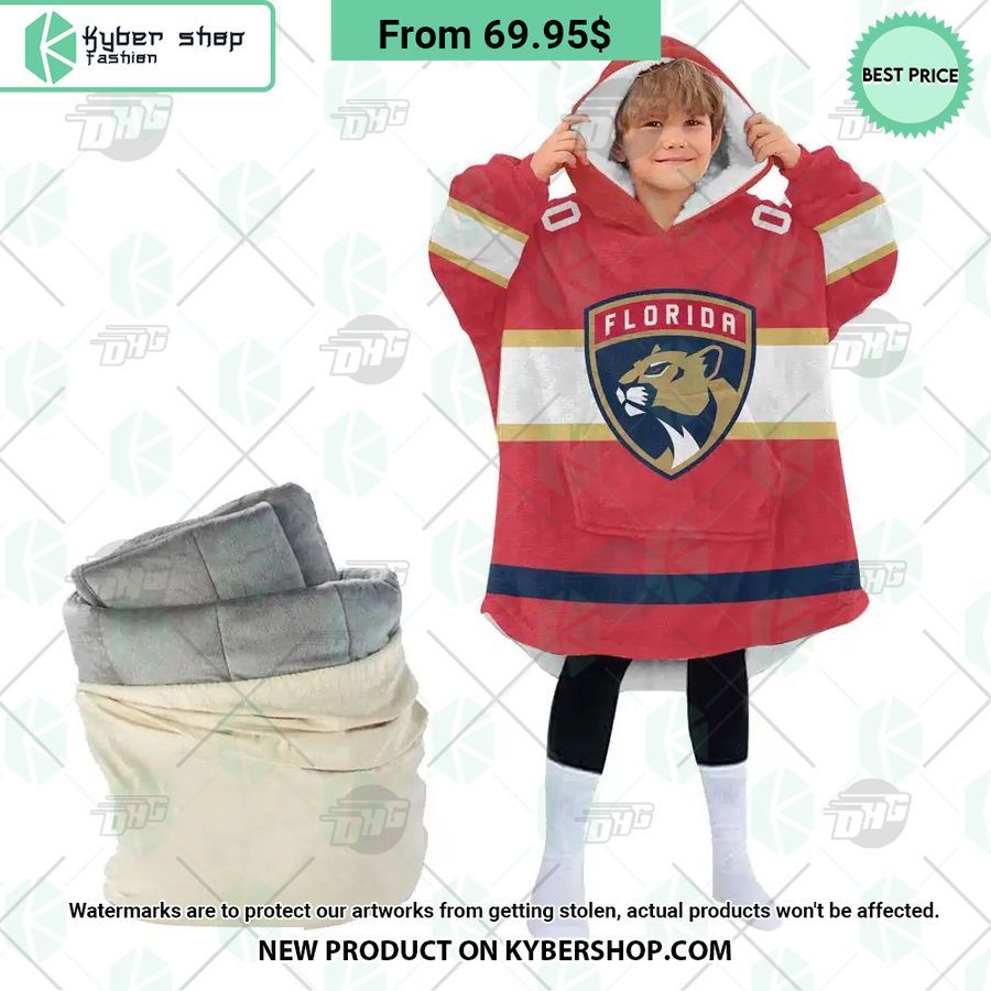 Florida Panthers Hoodie Blanket