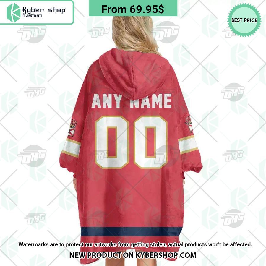 Florida Panthers Hoodie Blanket