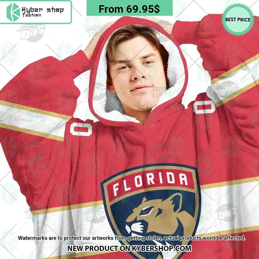 Florida Panthers Hoodie Blanket