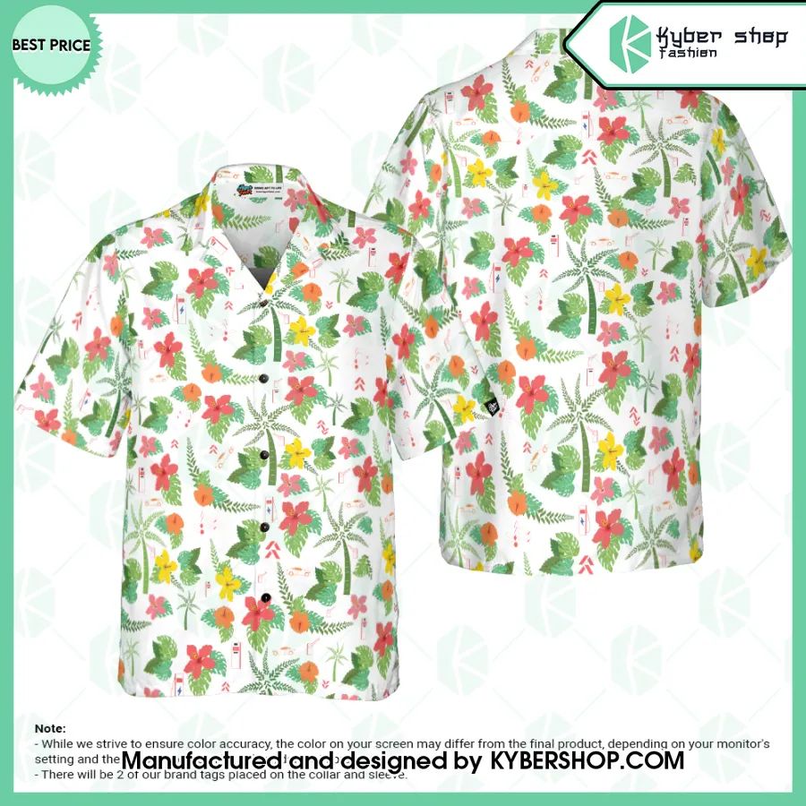 Flowers Hawaiian Shirt