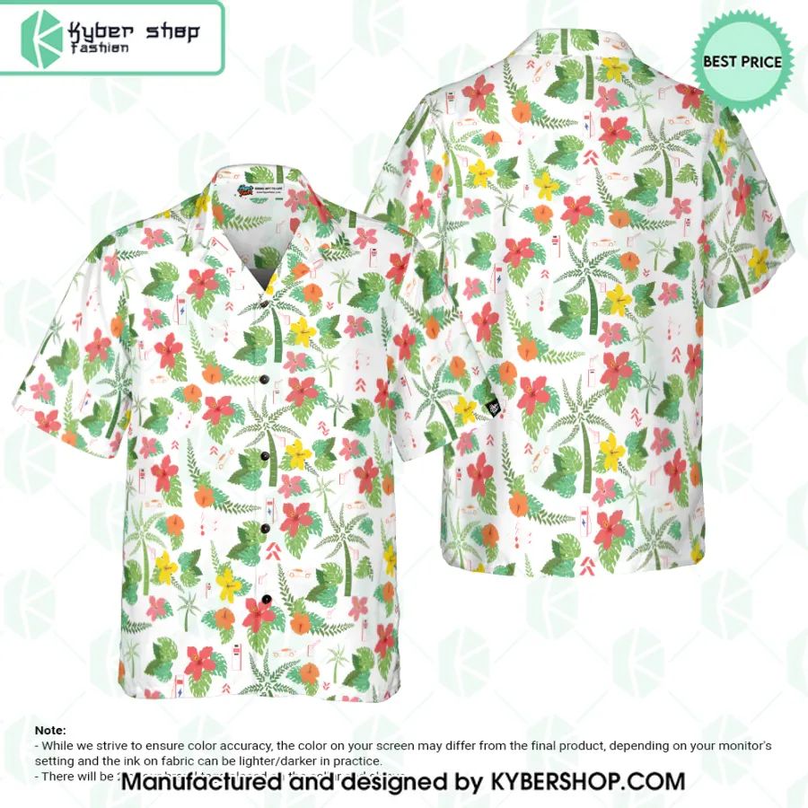 Flowers Hawaiian Shirt