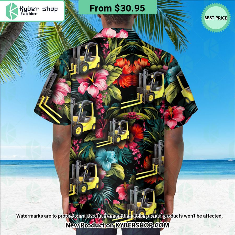 Forklift Operator Hawaiian Shirt
