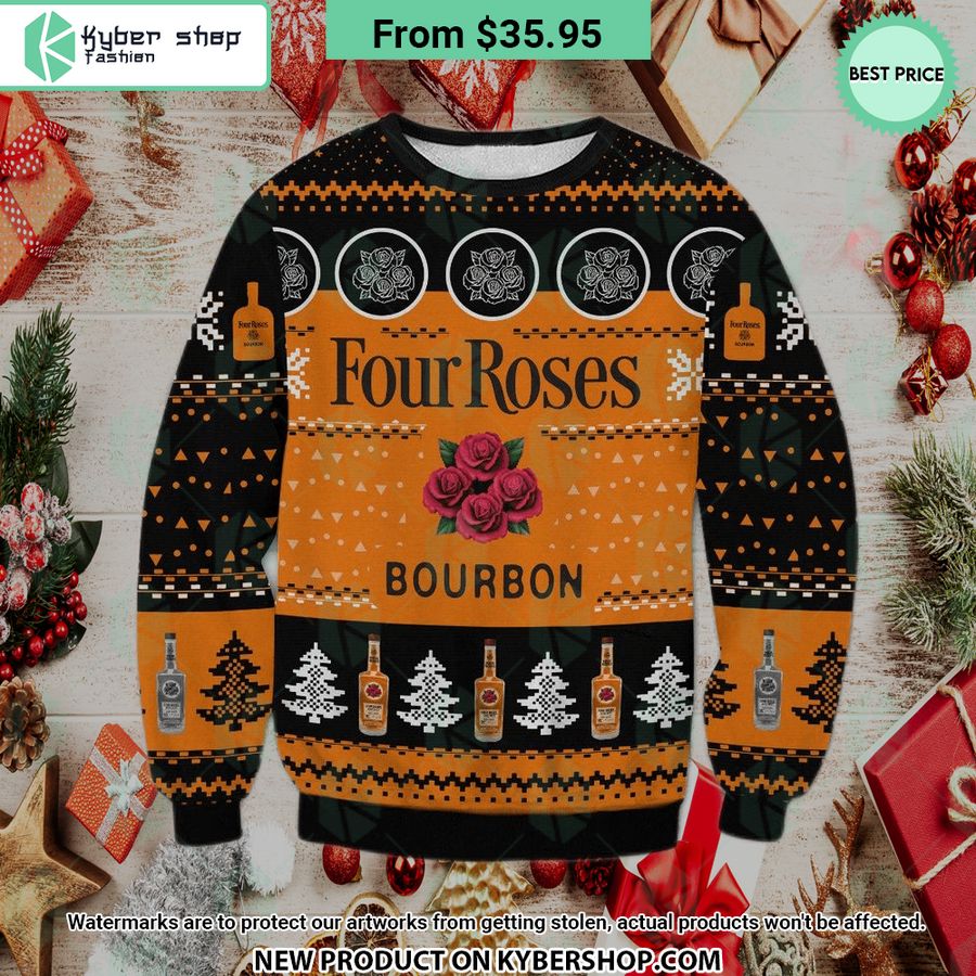 Four Roses Bourbon Sweater
