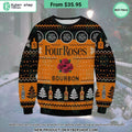 Four Roses Christmas Sweater