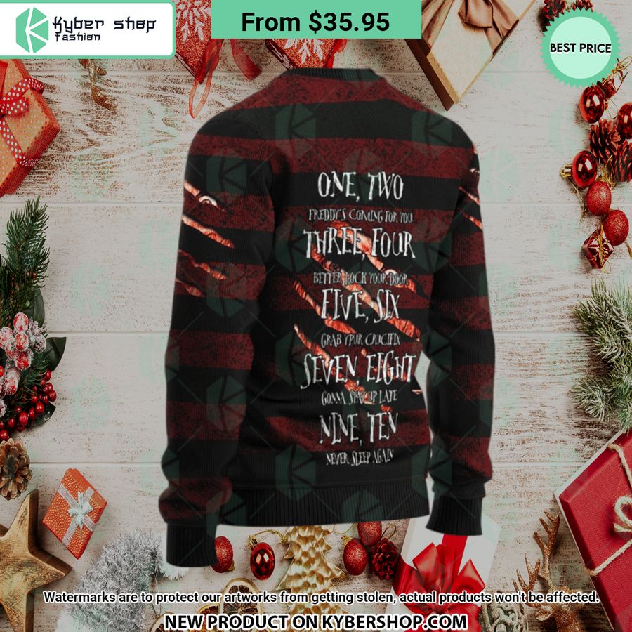 Freddy Krueger Sweet Dreams Sweater