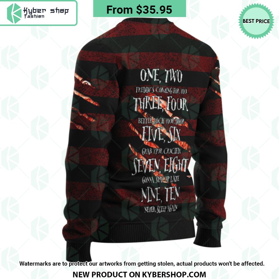 Freddy Krueger Sweet Dreams Sweater
