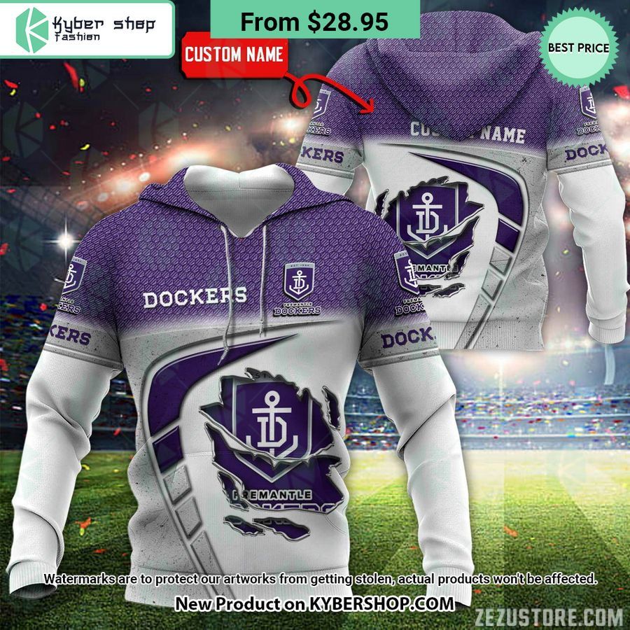 Fremantle Dockers CUSTOM Hoodie