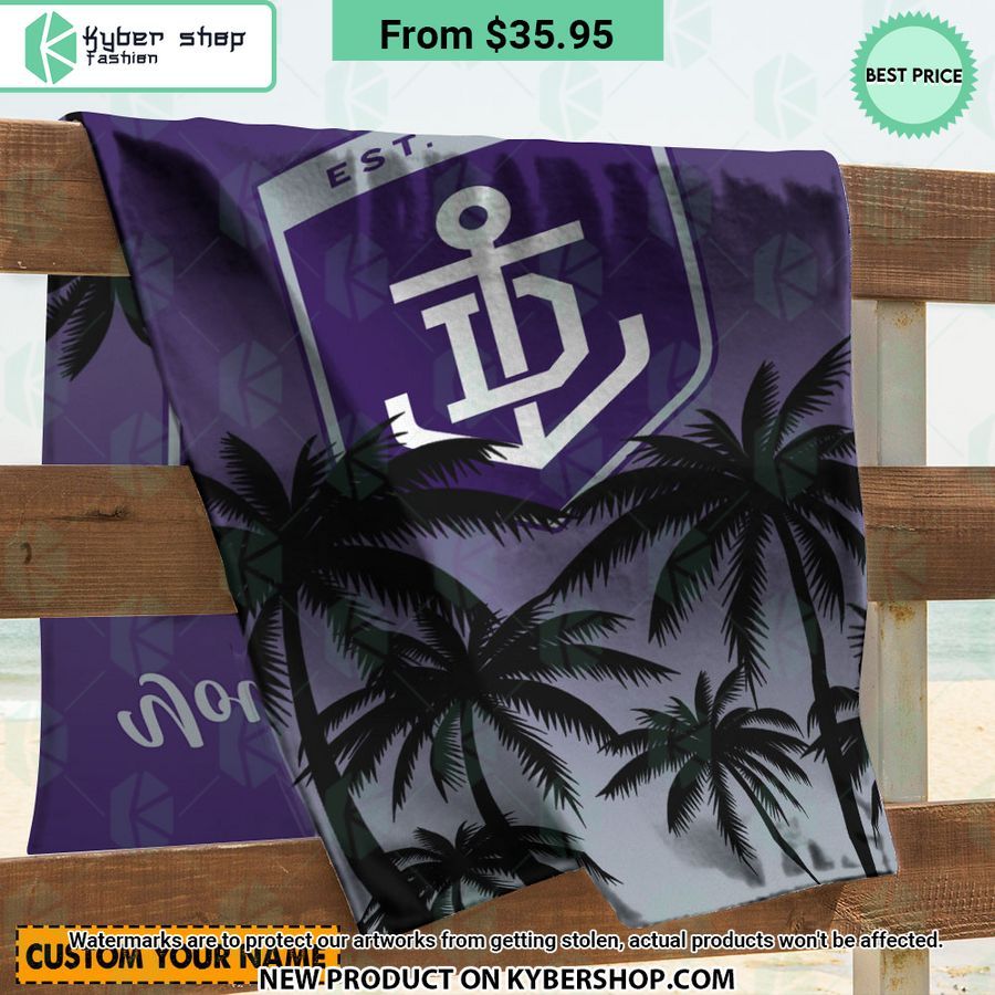 Fremantle FC CUSTOM Beach Towel