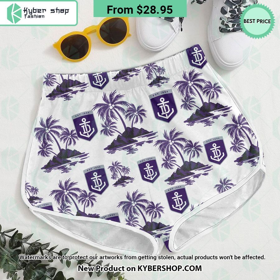 Fremantle Football Club Hawaiian Shirt Shorts