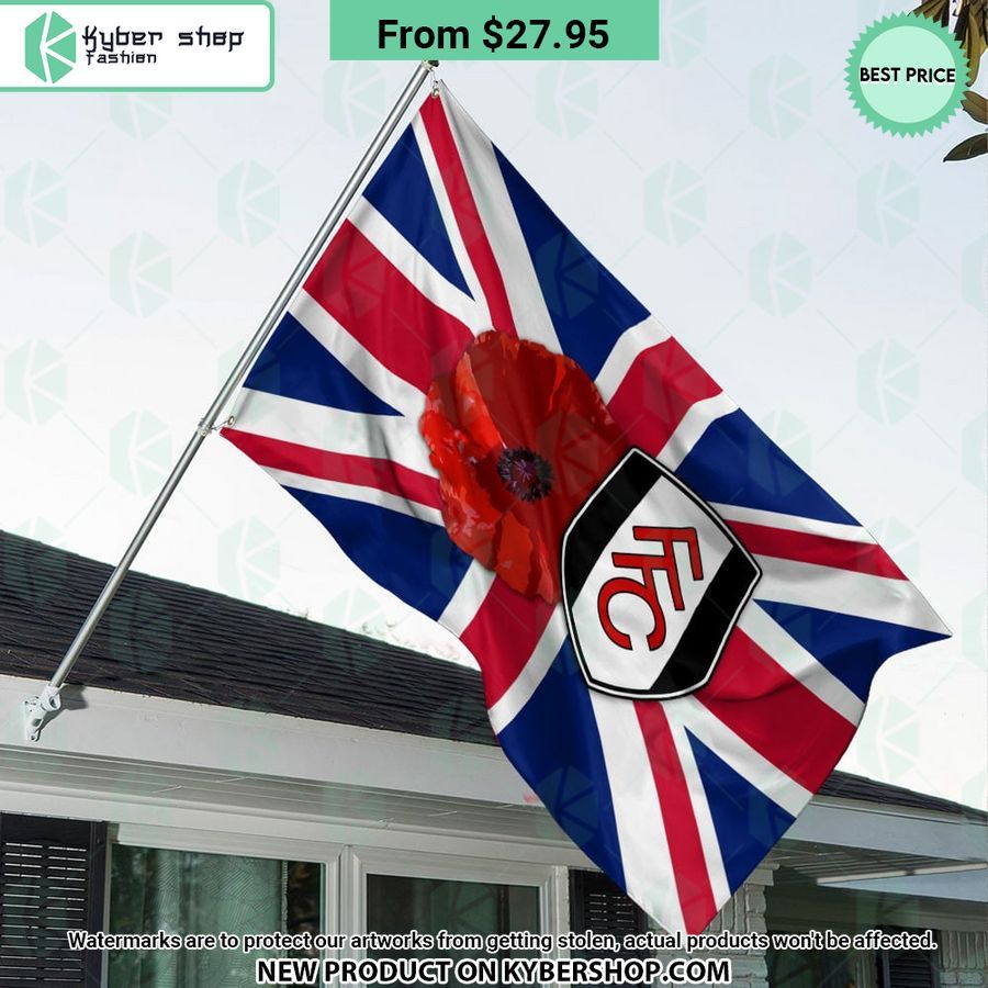 Fulham FC Remembrance day Flag
