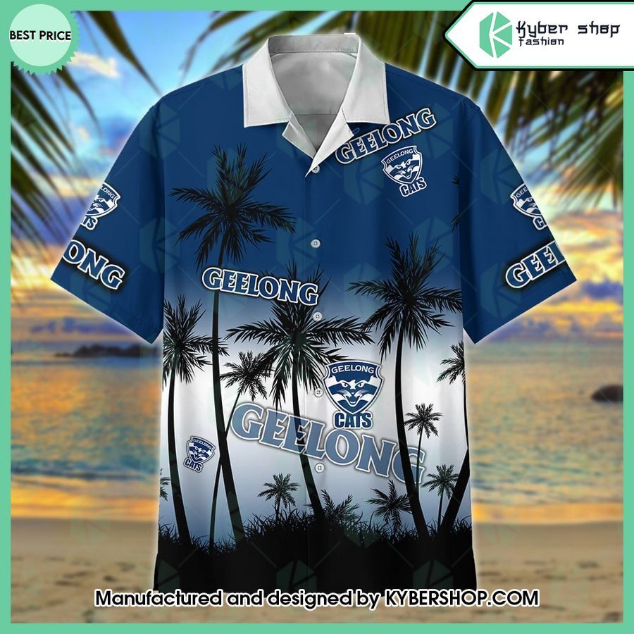 Geelong Cats AFL Hawaiian Shirt