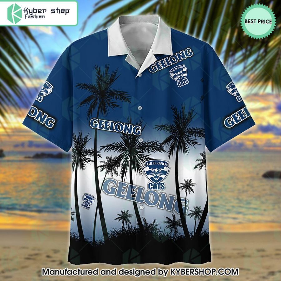 Geelong Cats AFL Hawaiian Shirt