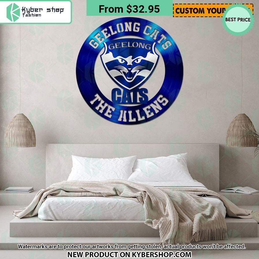 Geelong Cats CUSTOM Metal Sign
