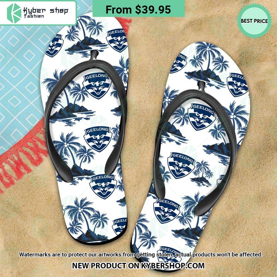 Geelong Football Club Flip Flop