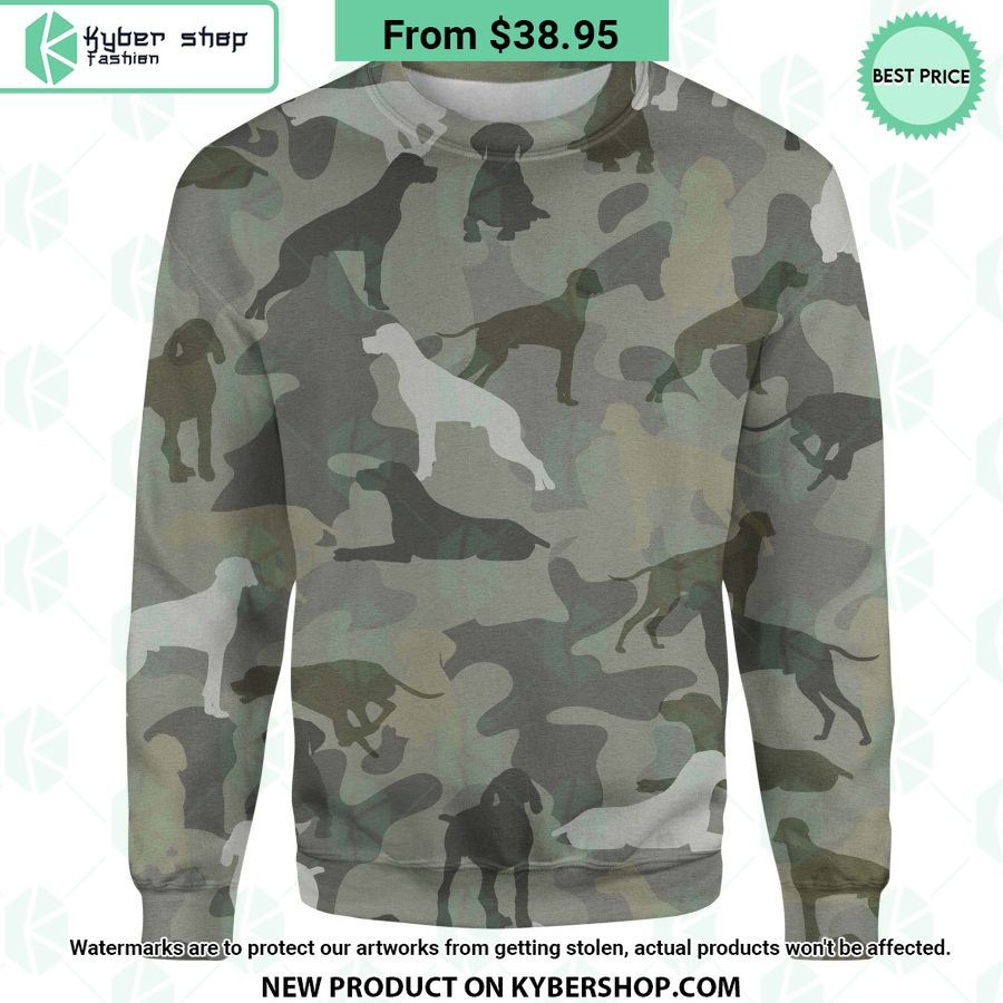 German Shorthaired Pointer Camo Sweatshirt