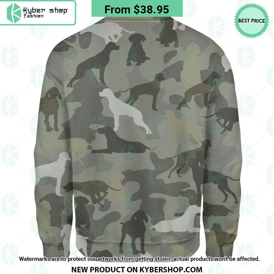 German Shorthaired Pointer Camo Sweatshirt