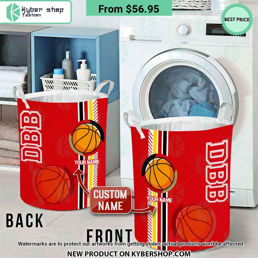 Germany Men’s National Basketball Team CUSTOM Laundry Basket