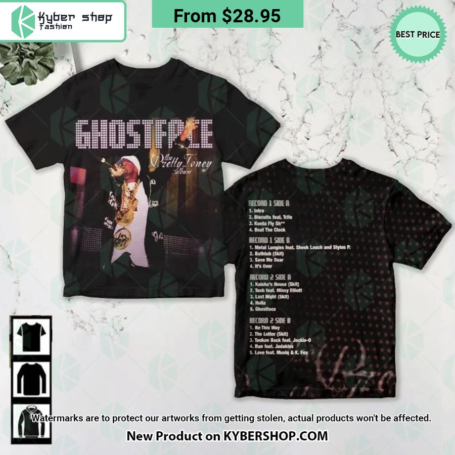 Ghostface Killa The Pretty Toney Album Shirt