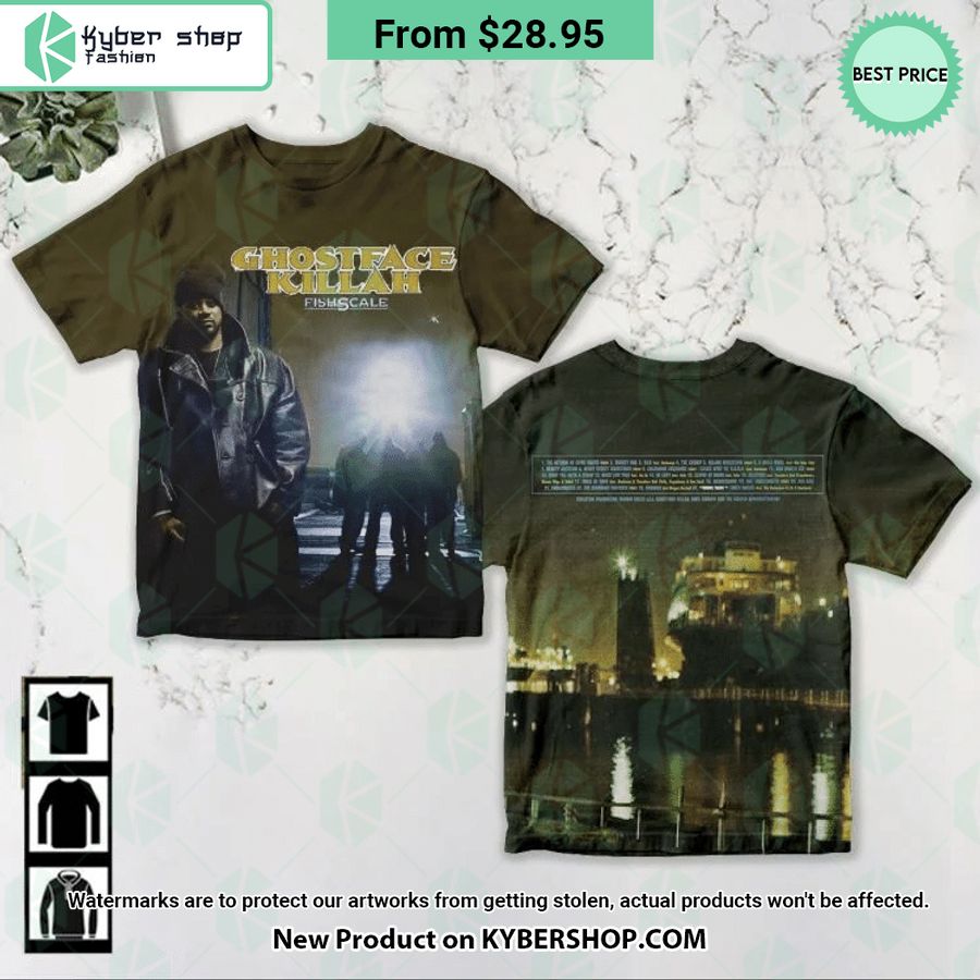 Ghostface Killah Fishscale Album Cover Shirt