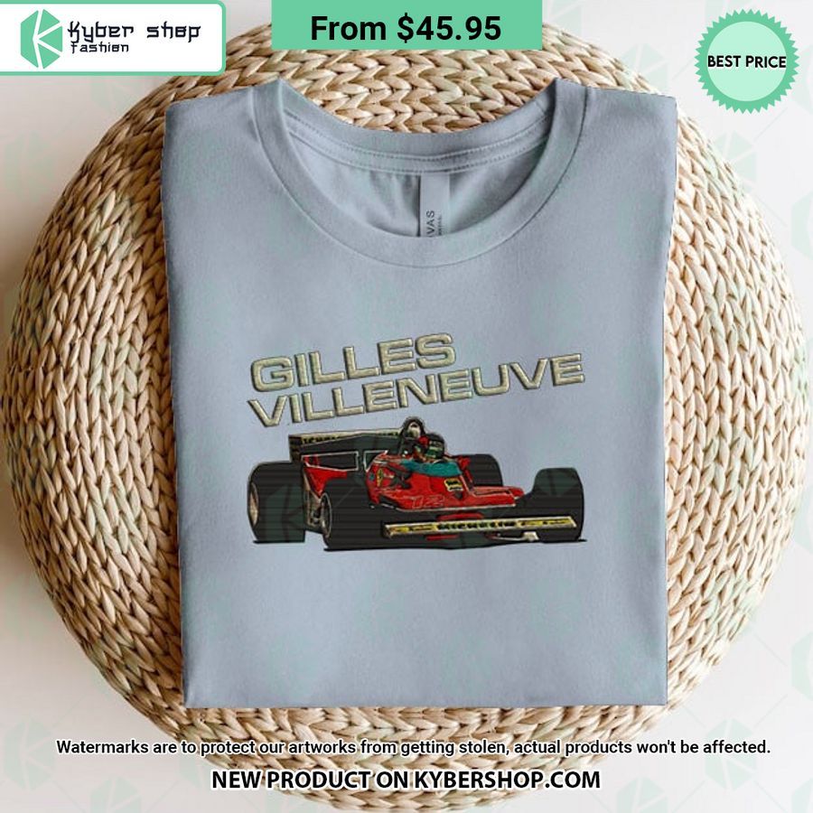 Gilles Villeneuve Embroidered Shirt