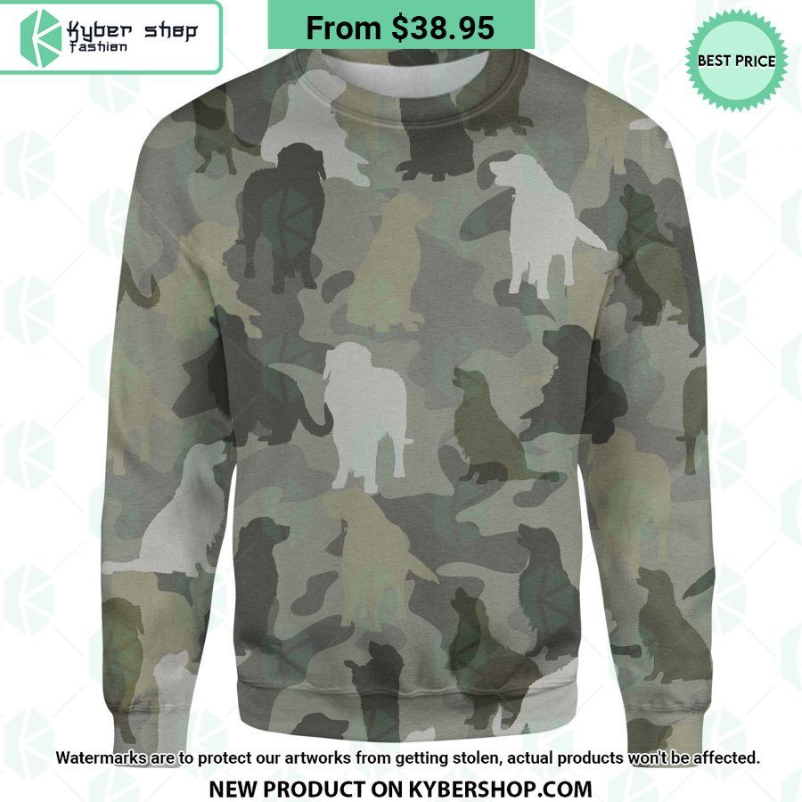 Golden Retriever Camo Sweatshirt