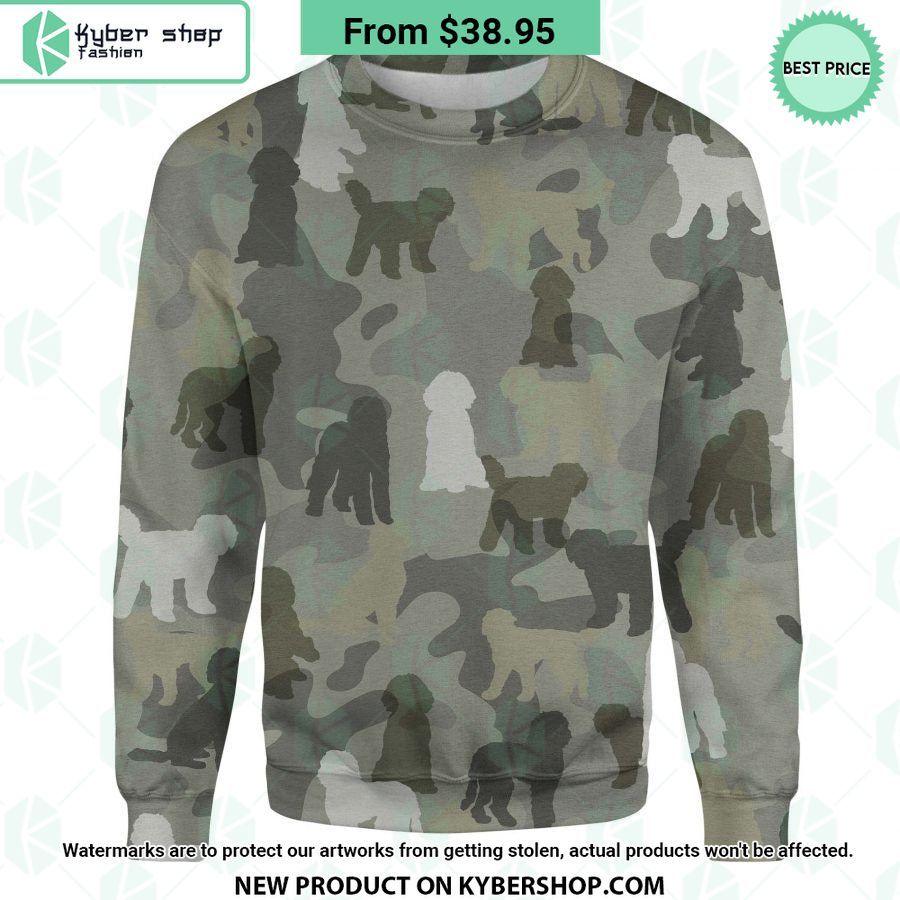 Goldendoodle Camo Sweatshirt