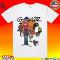 Gorillaz Band Grey T-shirt