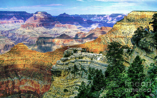Grand Canyon Lives Print Unisex , , , Long Sleeve Tee
