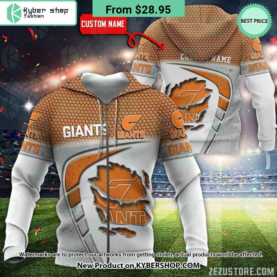 Greater Western Sydney Giants CUSTOM Hoodie