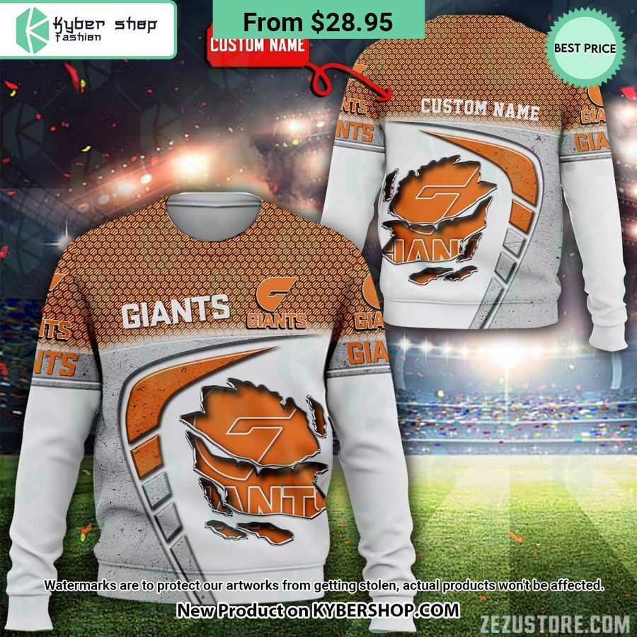 Greater Western Sydney Giants CUSTOM Hoodie