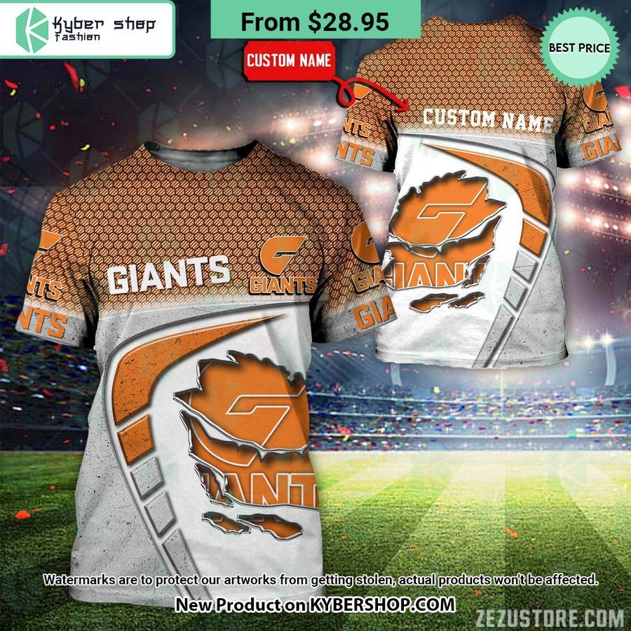 Greater Western Sydney Giants CUSTOM Hoodie