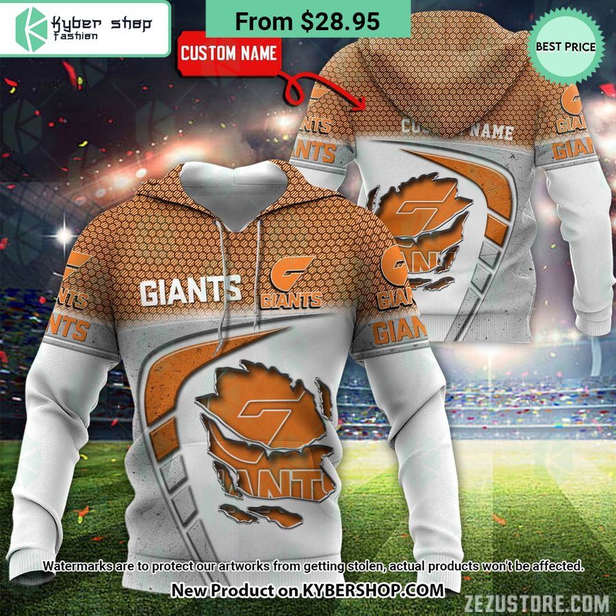 Greater Western Sydney Giants CUSTOM Hoodie