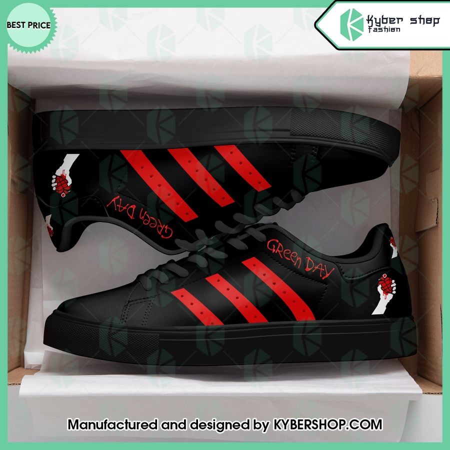 Green Day Stan Smith Shoes
