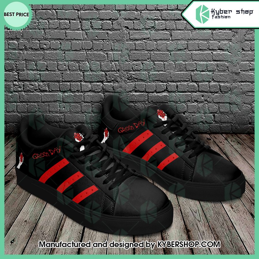 Green Day Stan Smith Shoes