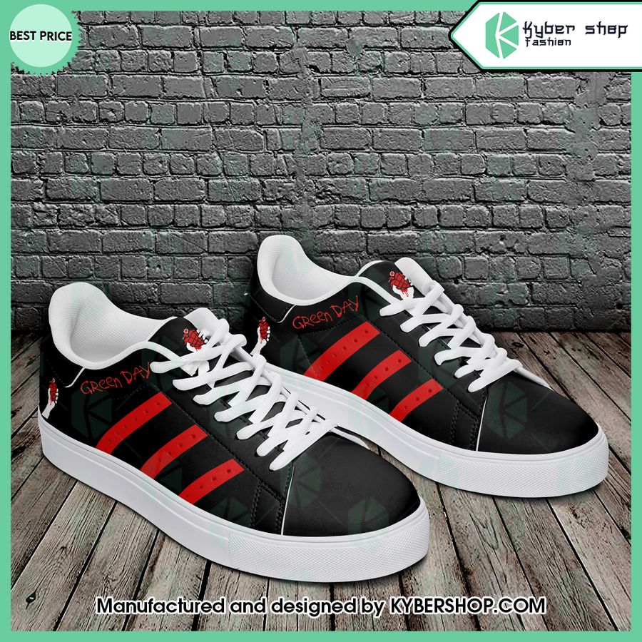 Green Day Stan Smith Shoes