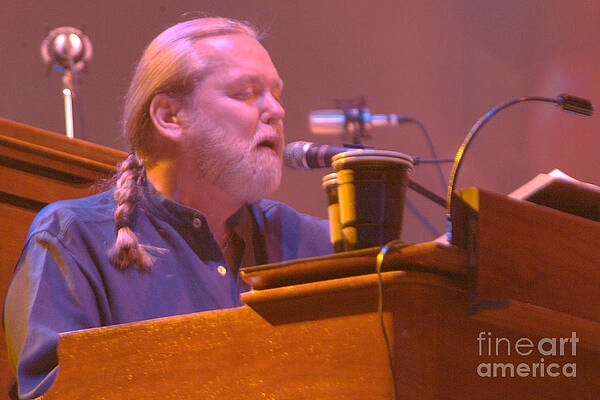 Gregg Allman Print Unisex , , , Long Sleeve Tee