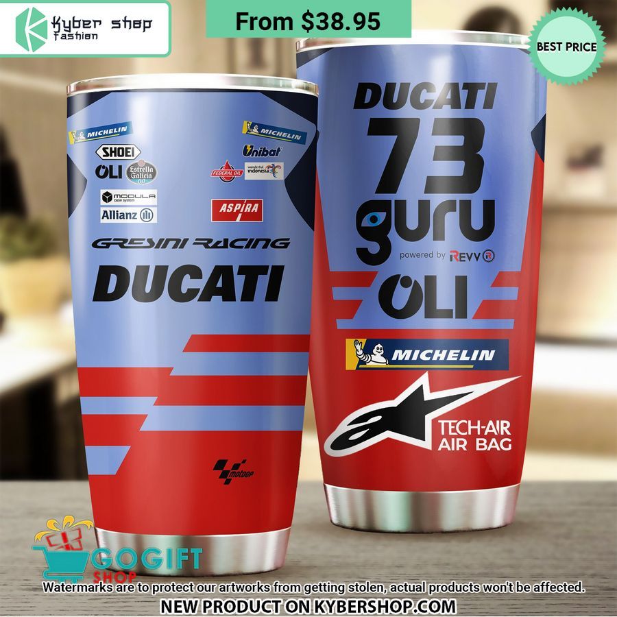 Gresini Racing Alex Marquez 73 Tumbler