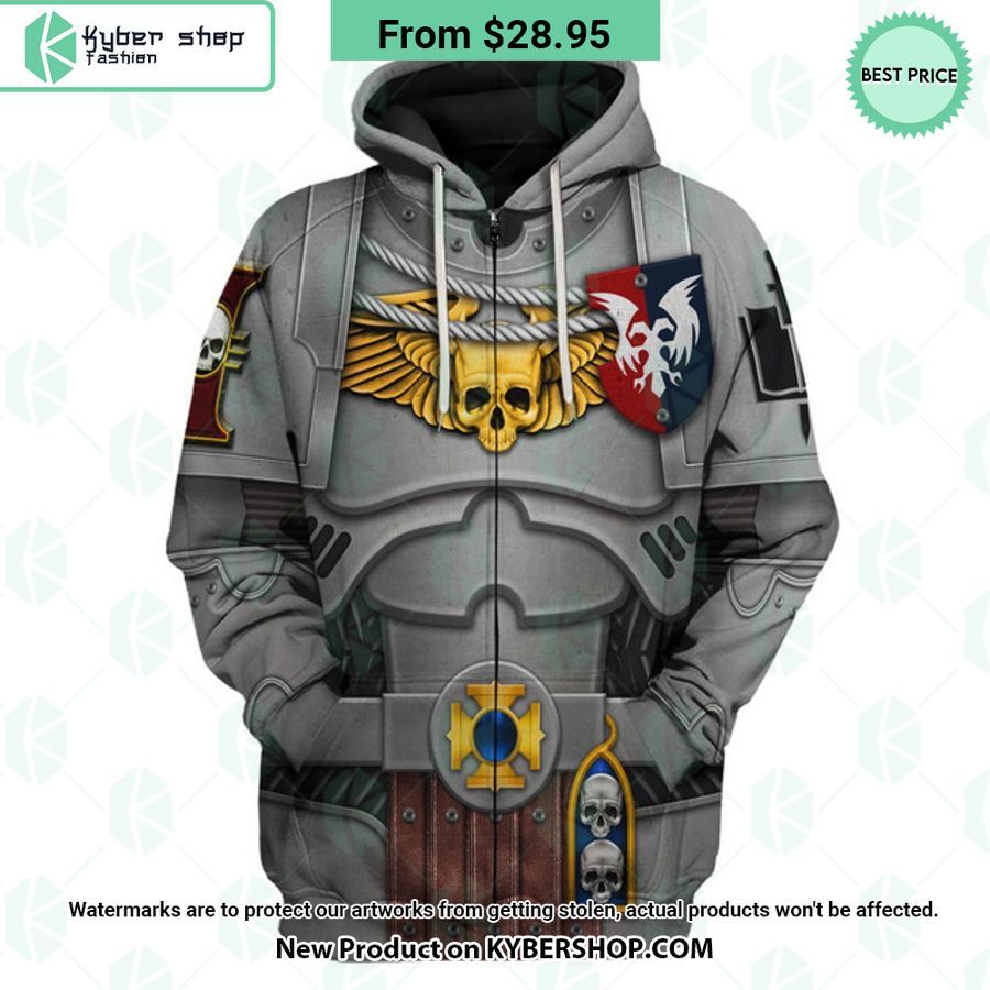 Grey Knights Captain Costume Warhammer 40K Hoodie