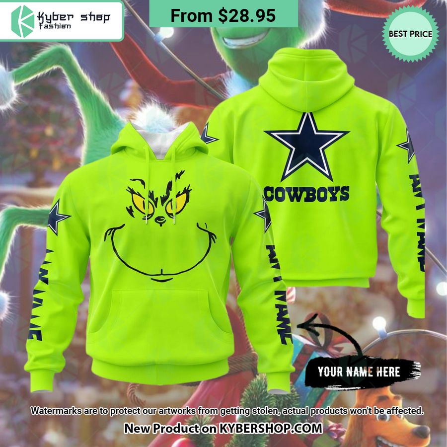 Grinch Dallas Cowboys CUSTOM Hoodie, Shirt