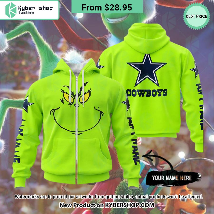 Grinch Dallas Cowboys CUSTOM Hoodie, Shirt